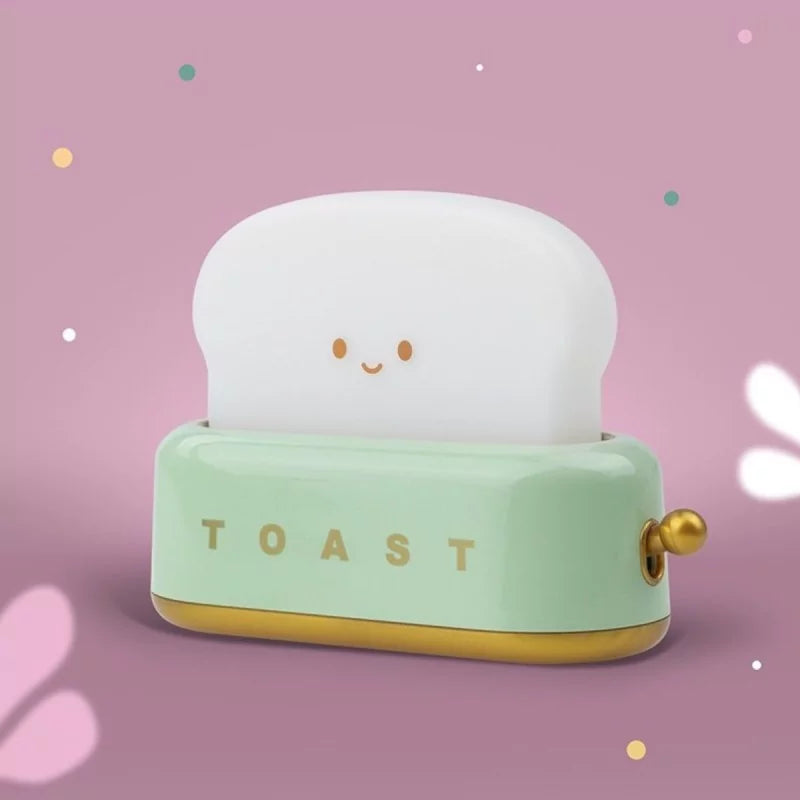 Veilleuse/Lampe LED - Toaster vert