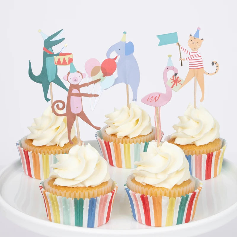 Kit de cupcake parade des animaux