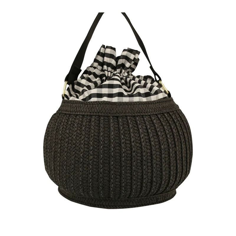 Panier Chat en rafia pour la récolte des bonbons -  MERI MERI