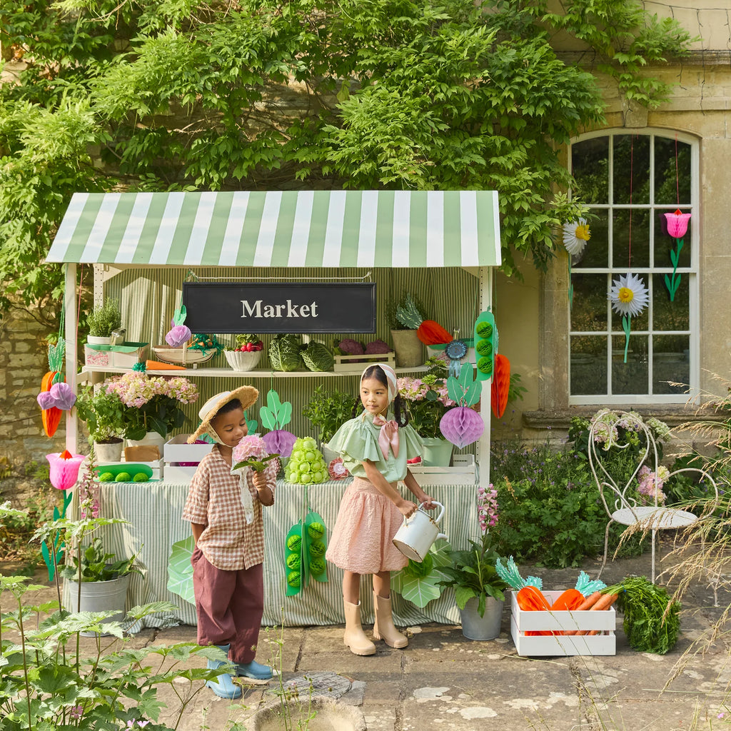 Décorations de légumes géants