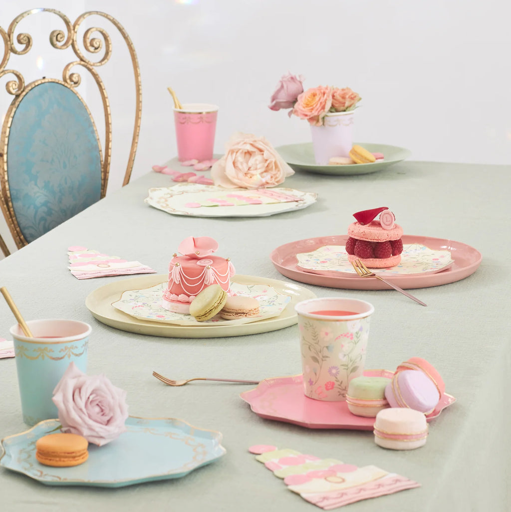 Coupes florales Meri Meri x Ladurée