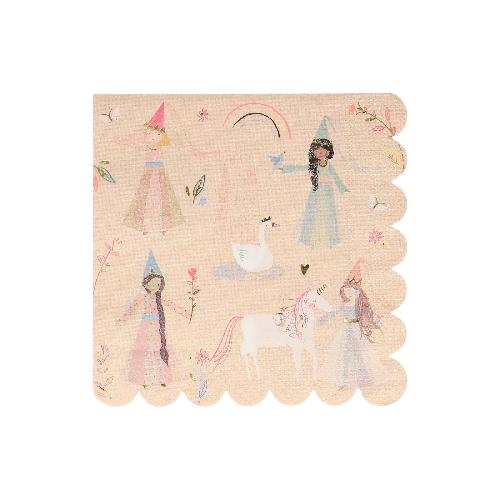 Serviettes princesses