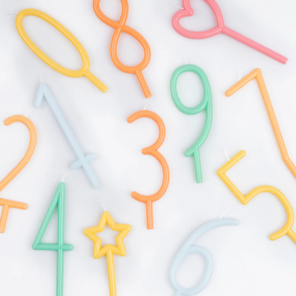 Bougie à numéro - plusieurs numéros disponibles
