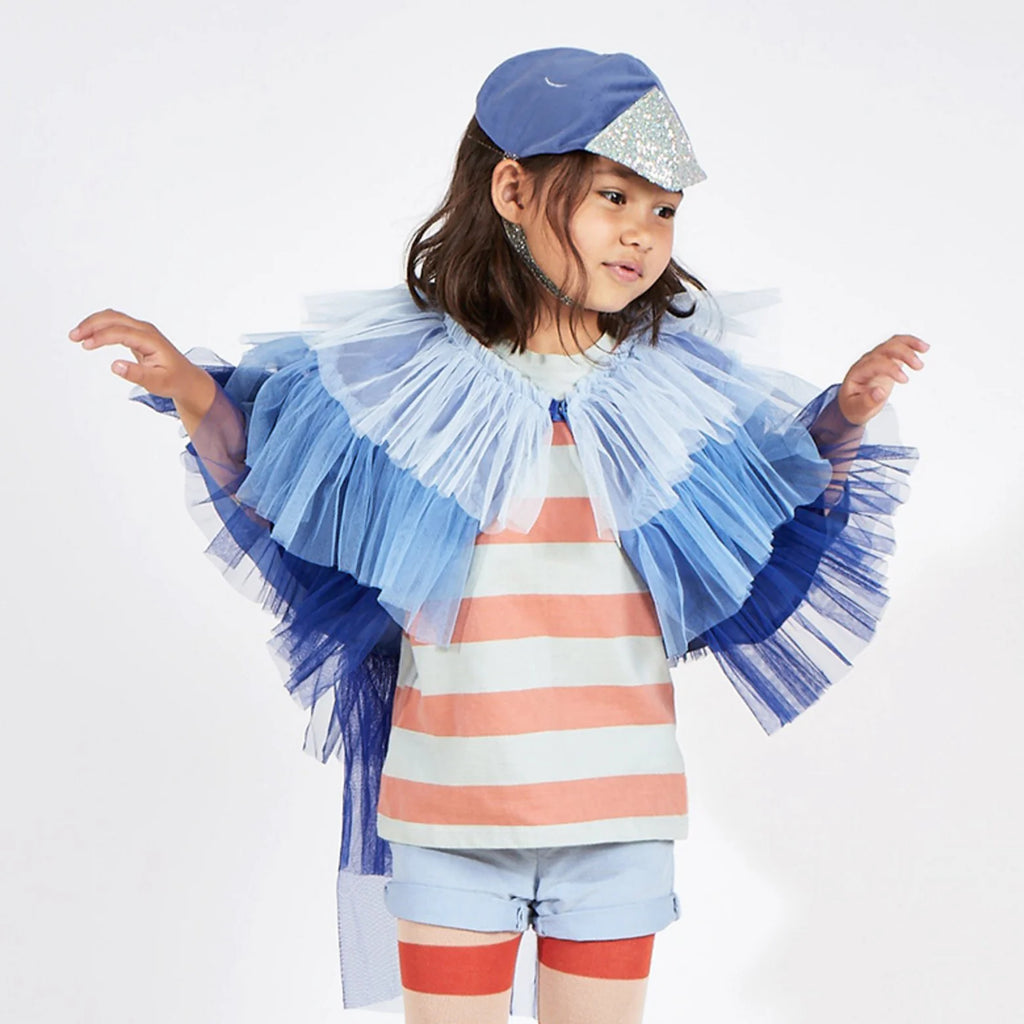 Costume d'oiseau bleu