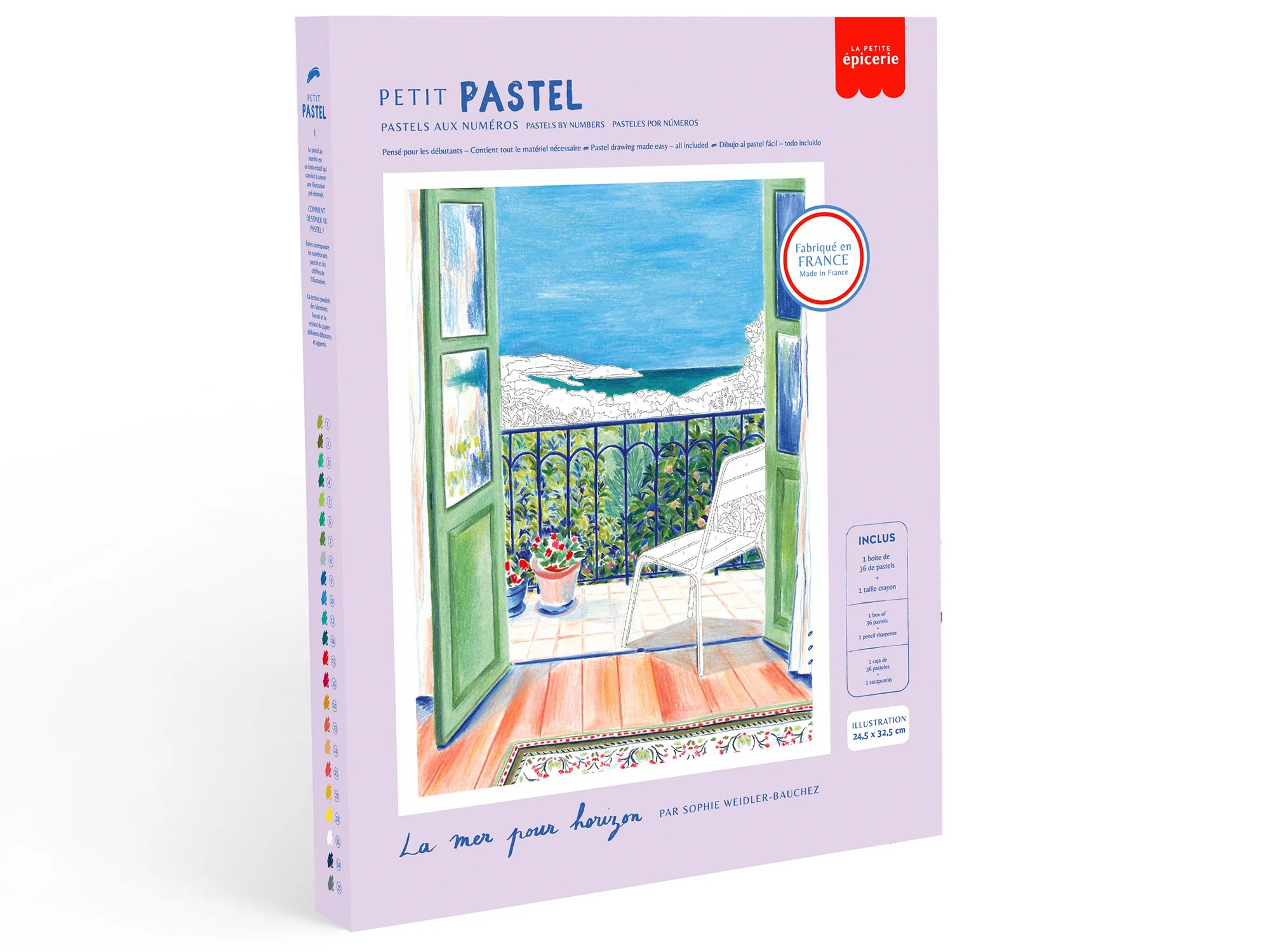 PETIT PASTEL - LA MER POUR HORIZON