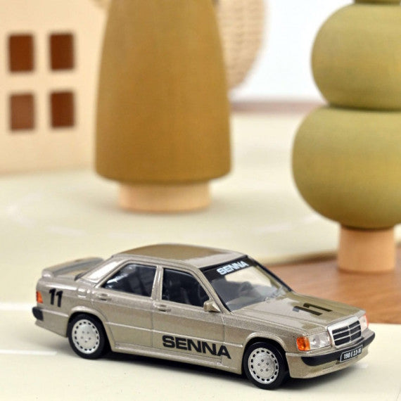 Mercedes Benz 190E 2.3 16 1984 Beige métallisé SENNA  Jet-car 1/43