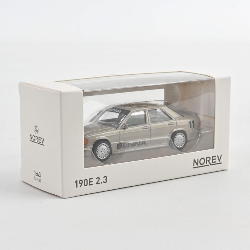 Mercedes Benz 190E 2.3 16 1984 Beige métallisé SENNA  Jet-car 1/43
