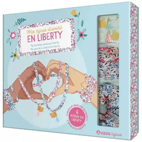 Mes bijoux d'amitié en liberty