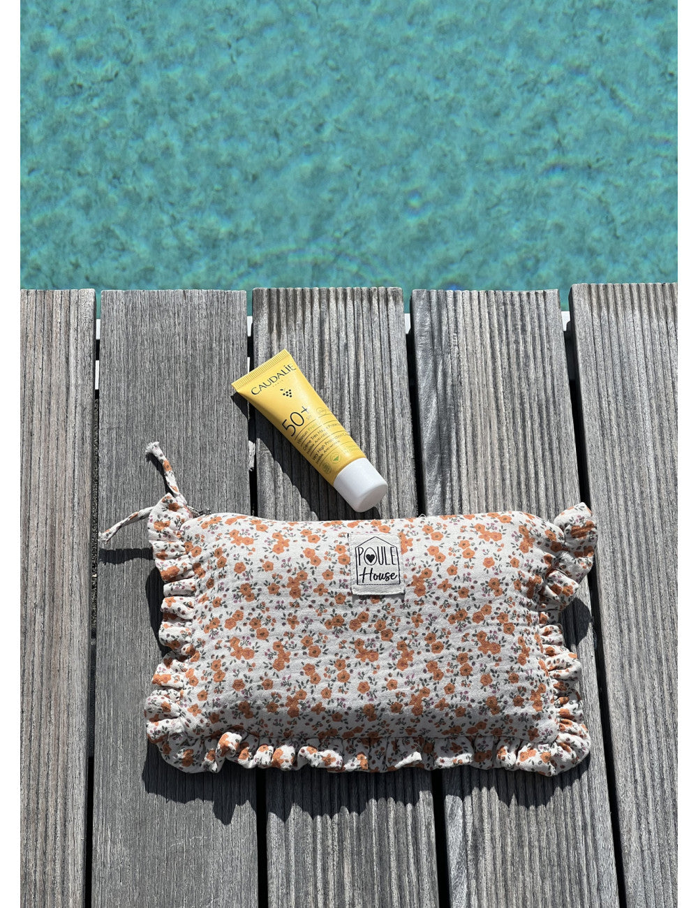 Lola : Pochette froufrou - gaze liberty