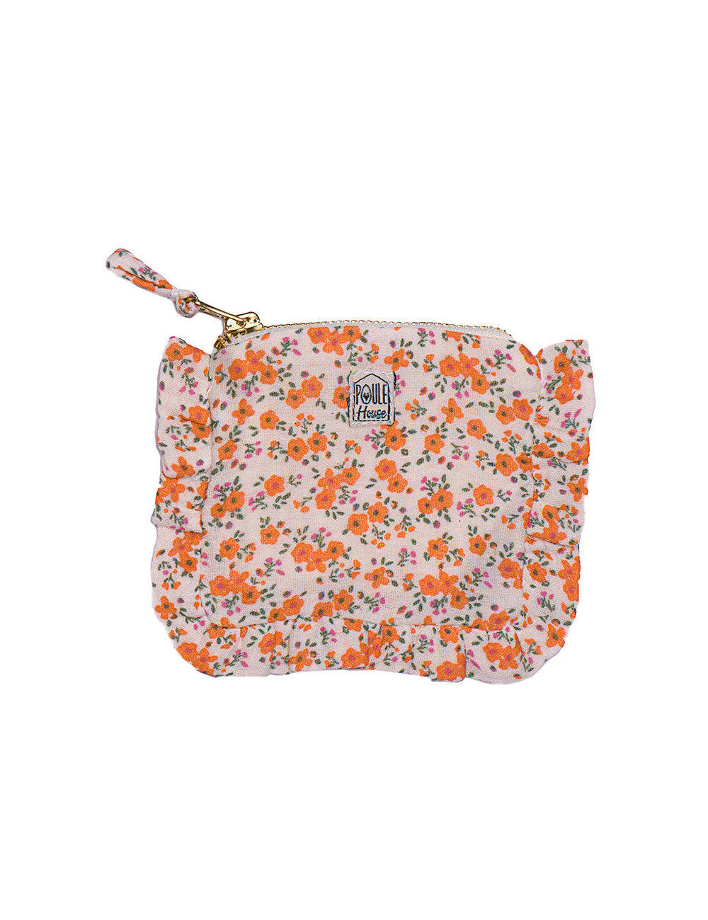 Baby Lola : Mini pochette froufrou gaze liberty