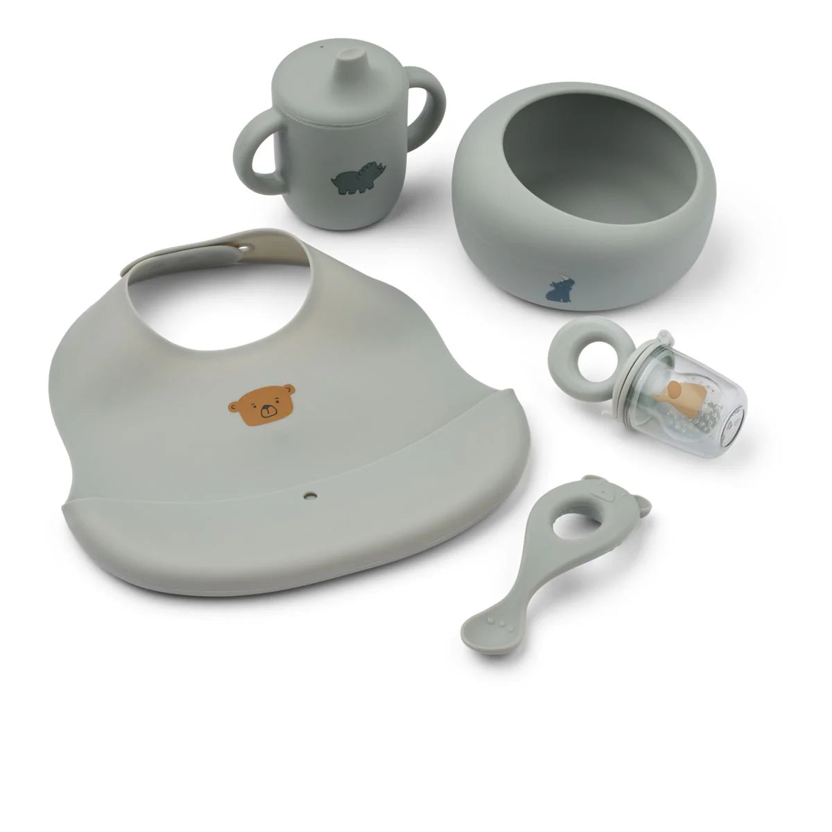 Set de Repas pour Bébé MILEAH Dove blue