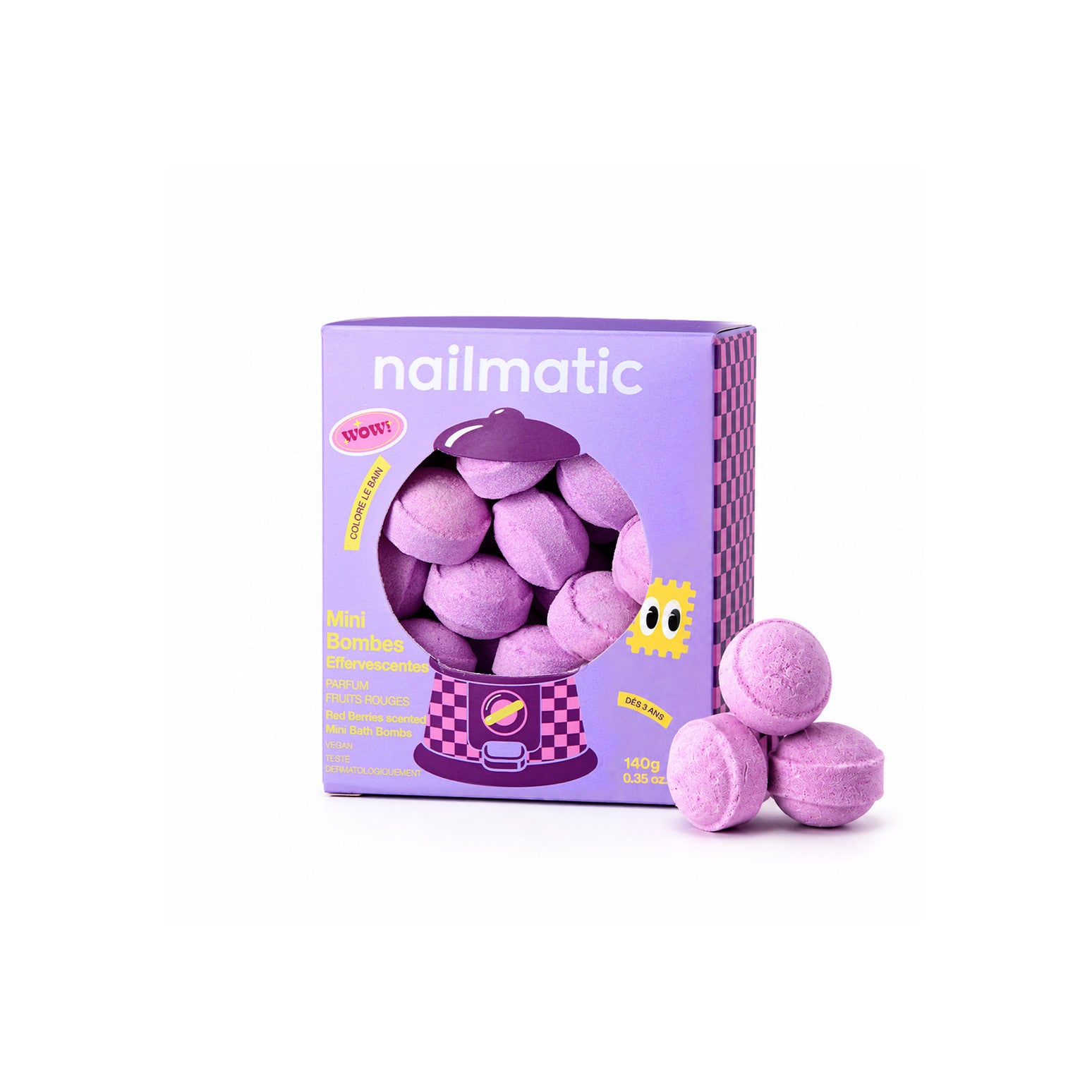 Mini billes de bain effervescentes
