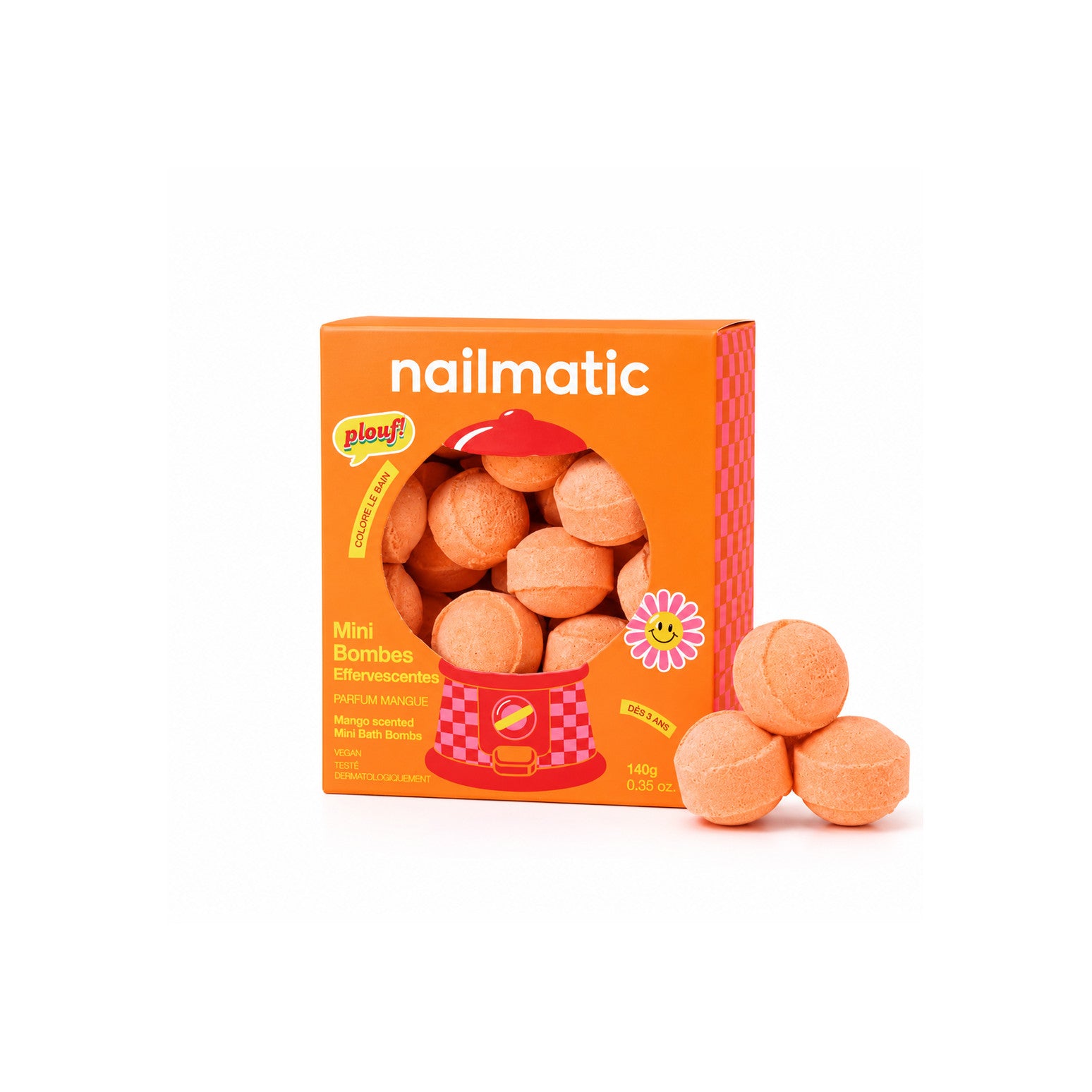 Mini billes de bain effervescentes