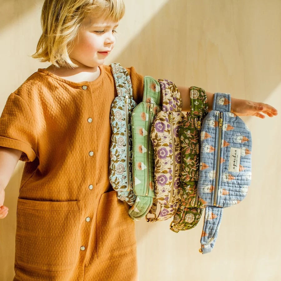 Mini Sac Banane Kela "Sorbet" Denim