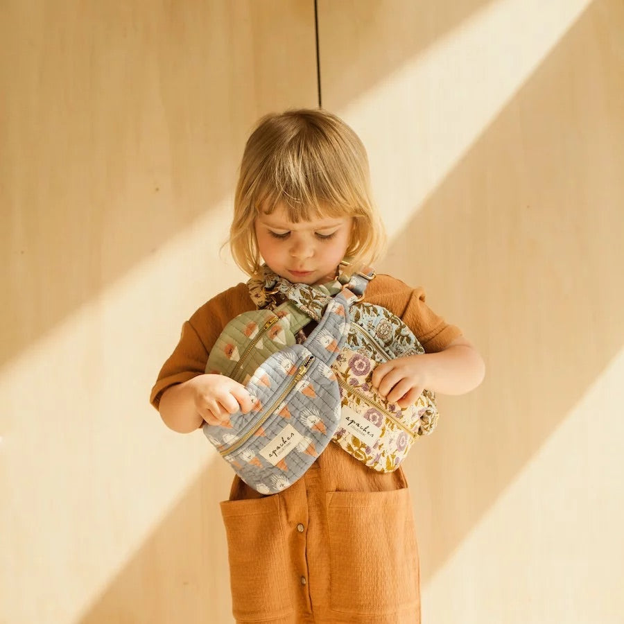 Mini Sac Banane Kela "Sorbet" Denim