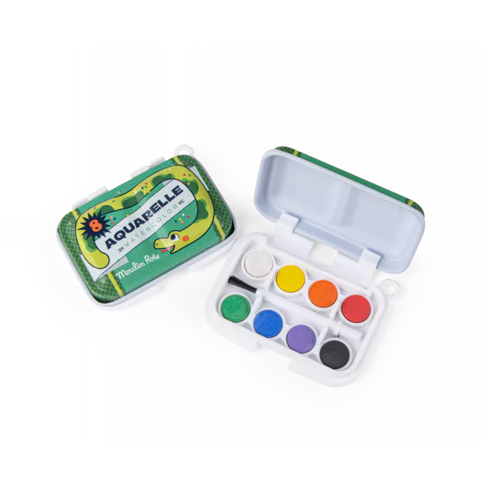 Mini palette aquarelle - Vert