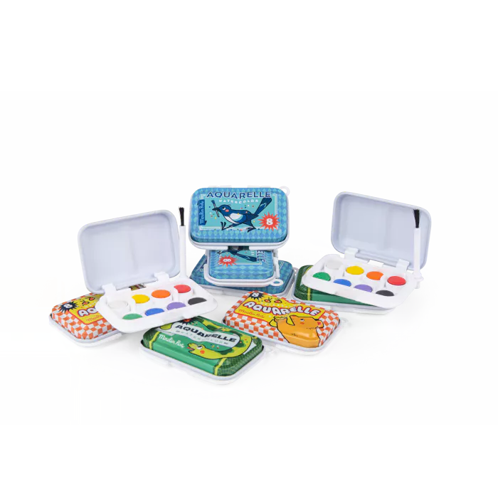 Mini palette aquarelle - Vert