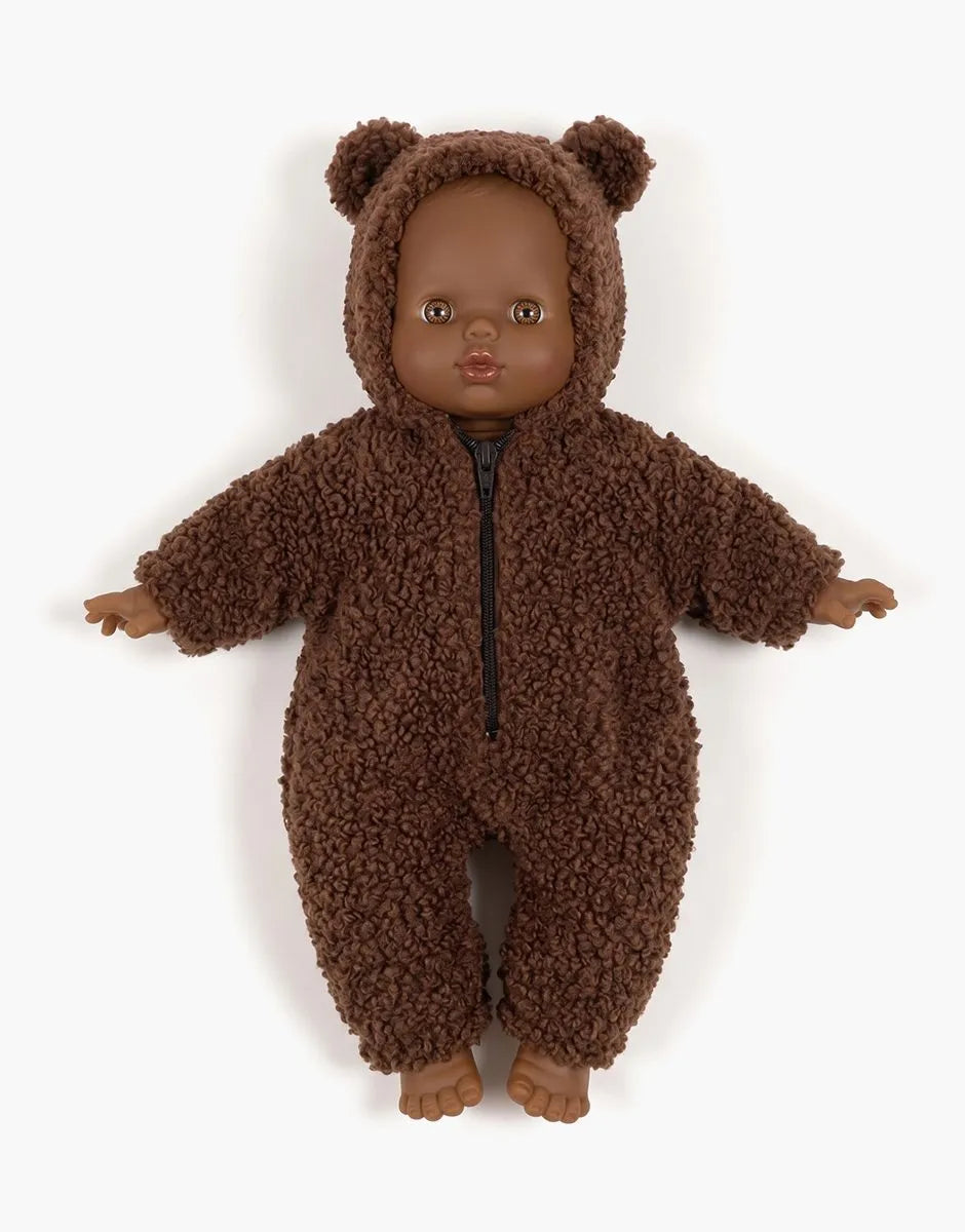 Babies - Combinaison Winnie en bouclette chocolat