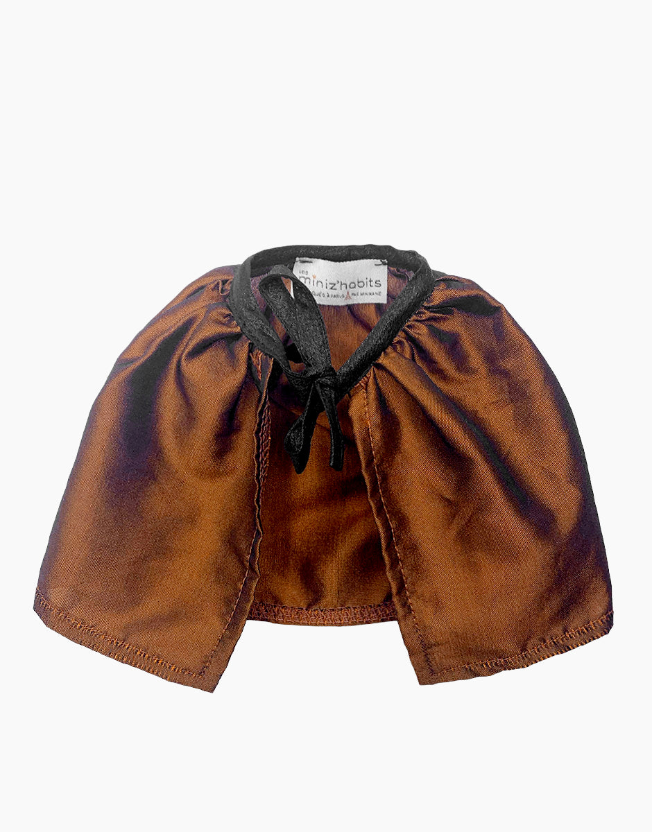 Collection Halloween – Cape de Sorcier/Sorcière orange cuivré