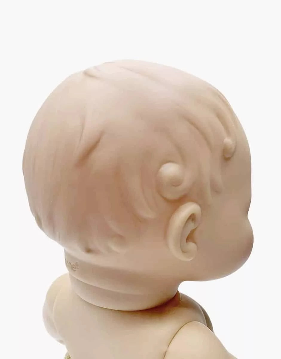 Louis et sa barboteuse Noa en gaze de coton vert Baltiques avec bonnet