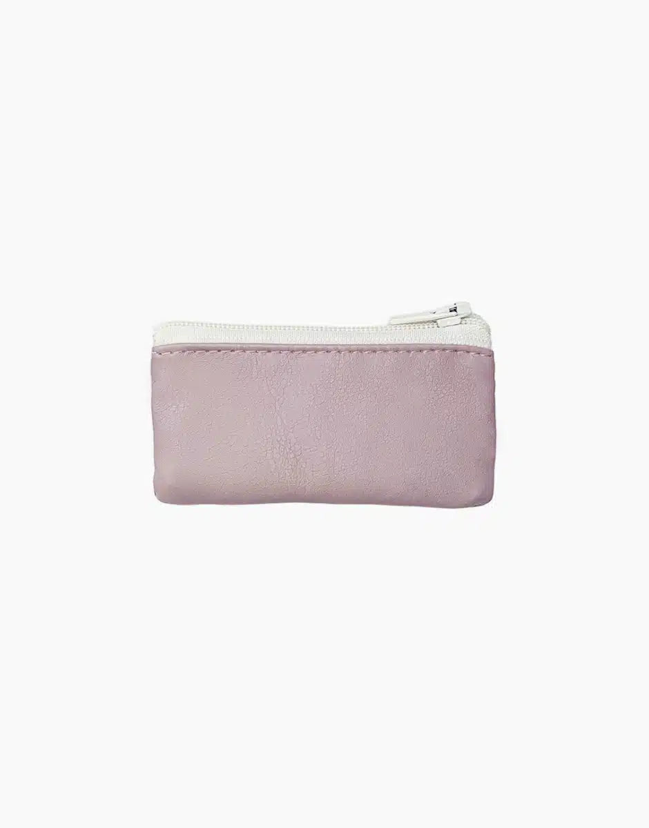 Mini trousse Talia pour poupée en simili  cuir rose