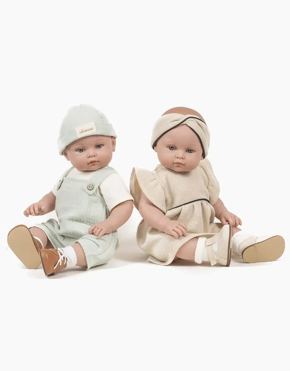 Bambinis – Paire de sandales crème