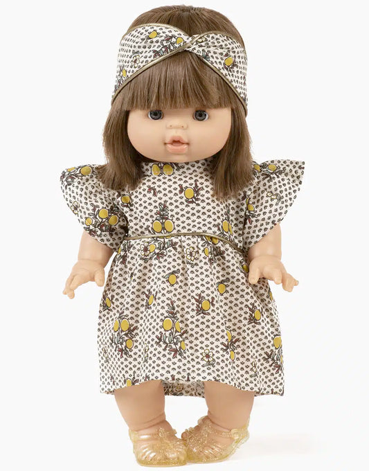 Robe Daisy et son headband croisé en coton Antoinette