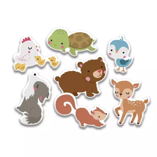 Mon petit coffret aimanté - Les bébés animaux