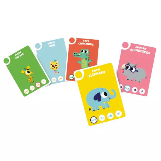 Jeux de cartes - Mon premier jeu de 5 familles