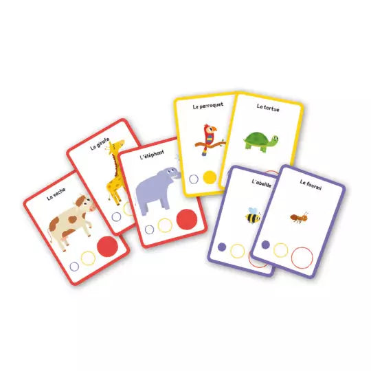Jeux de cartes - Mon premier jeu de bataille - Animaux du monde