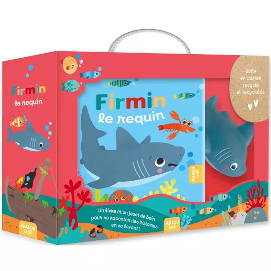 Mon premier livre de bain - Firmin le requin