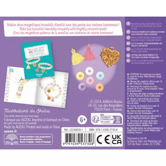 Mon superbe bijou - Mes bracelets d'amitié arc-en-ciel
