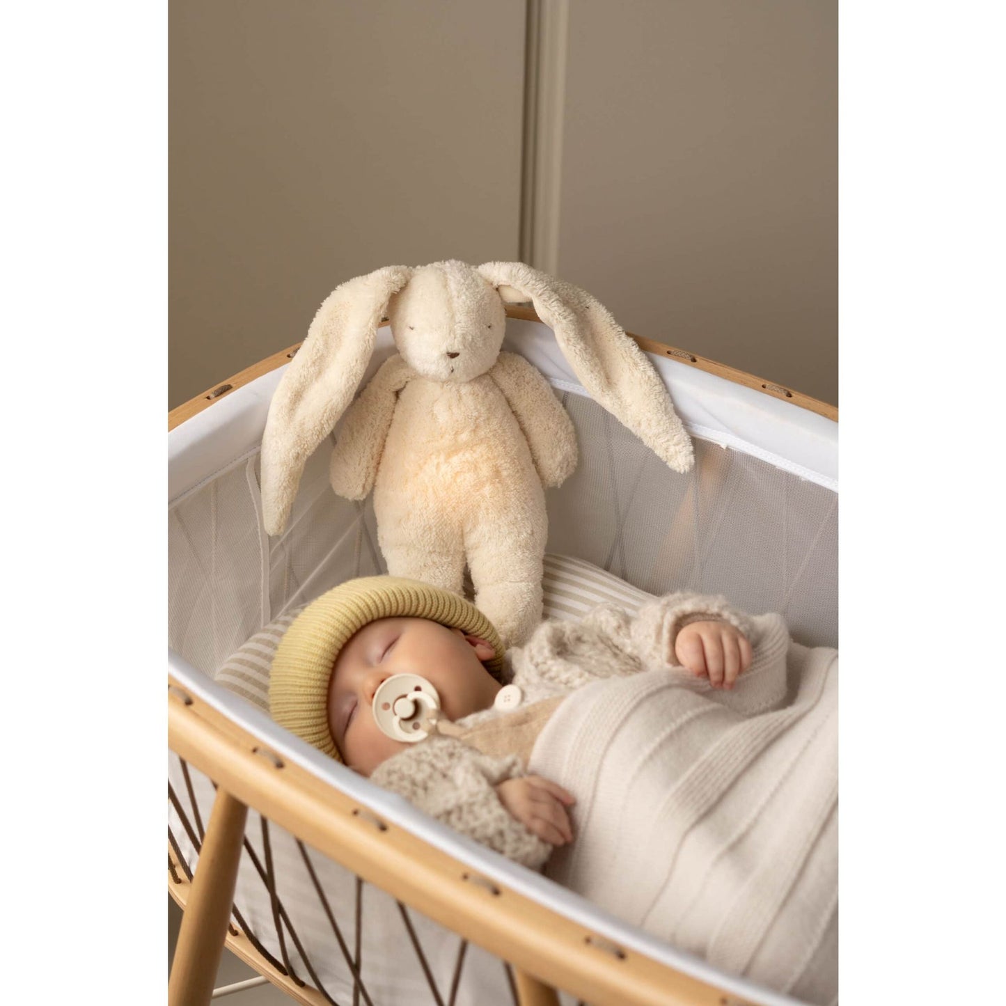 Moonie - lapin nature bio blanc polaire