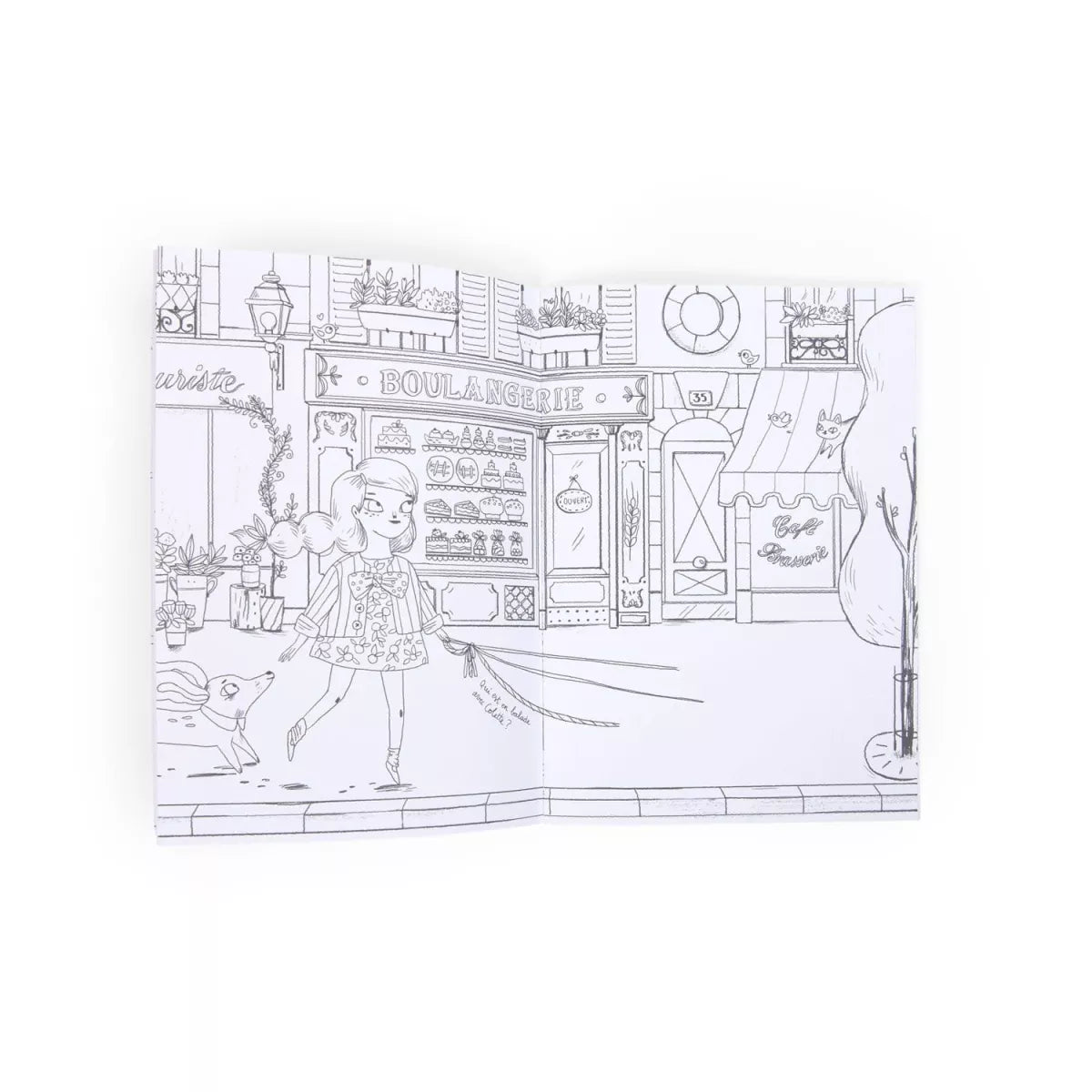 Cahier de coloriage - Les Parisiennes