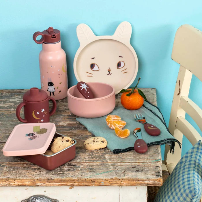 Set vaisselle silicone Après la pluie