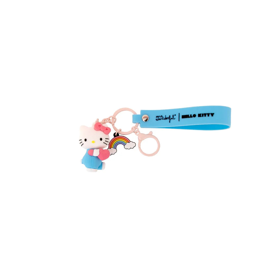 Porte-clés avec breloque - Hello Kitty