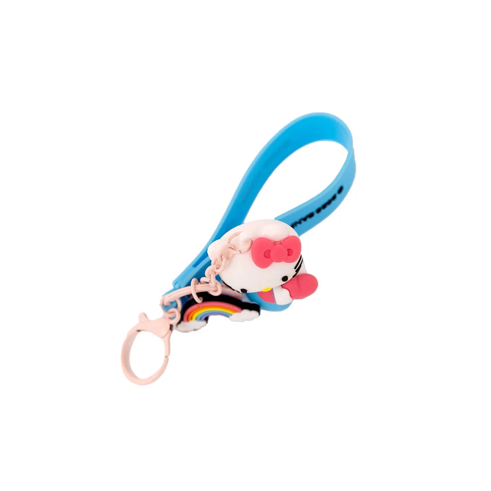 Porte-clés avec breloque - Hello Kitty