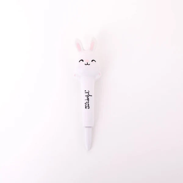 Stylo squishy anti-stress - Lapin