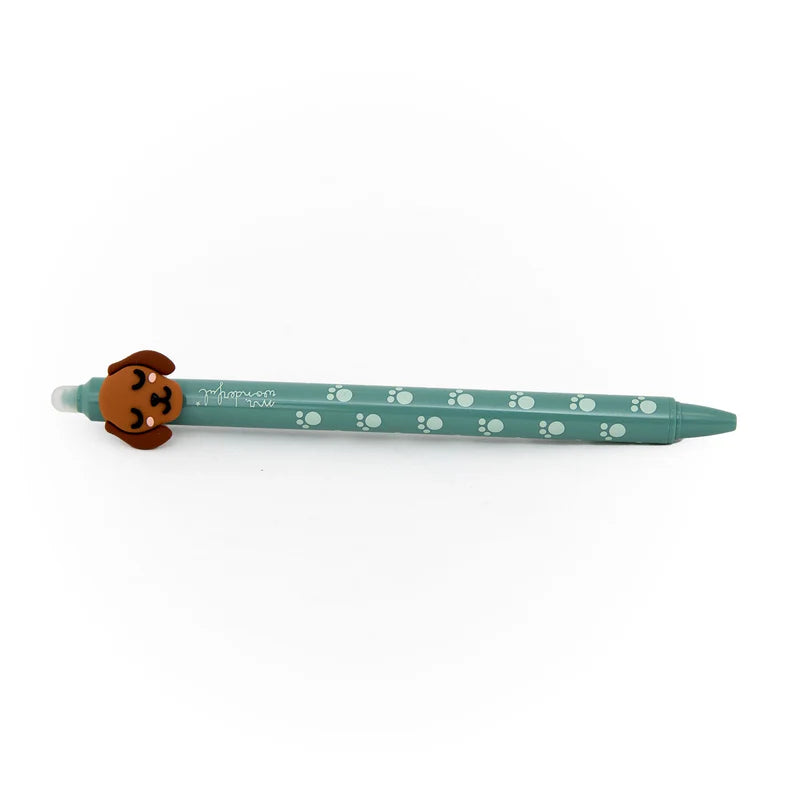 Stylo effaçable – Chien saucisse