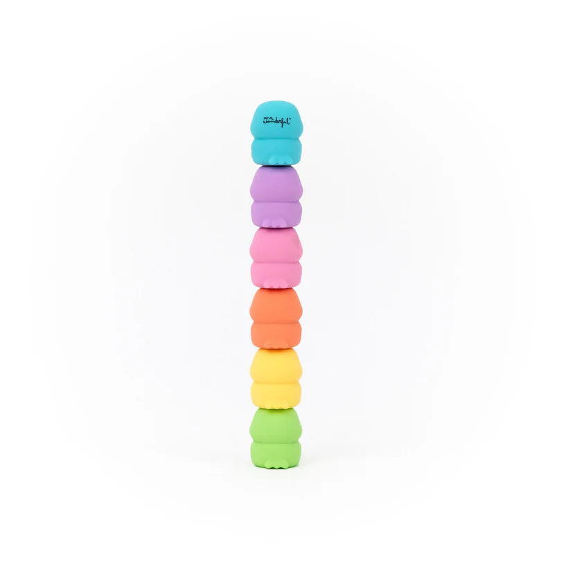 Set de 5 surligneurs empilables – Lazy Bo-Bo