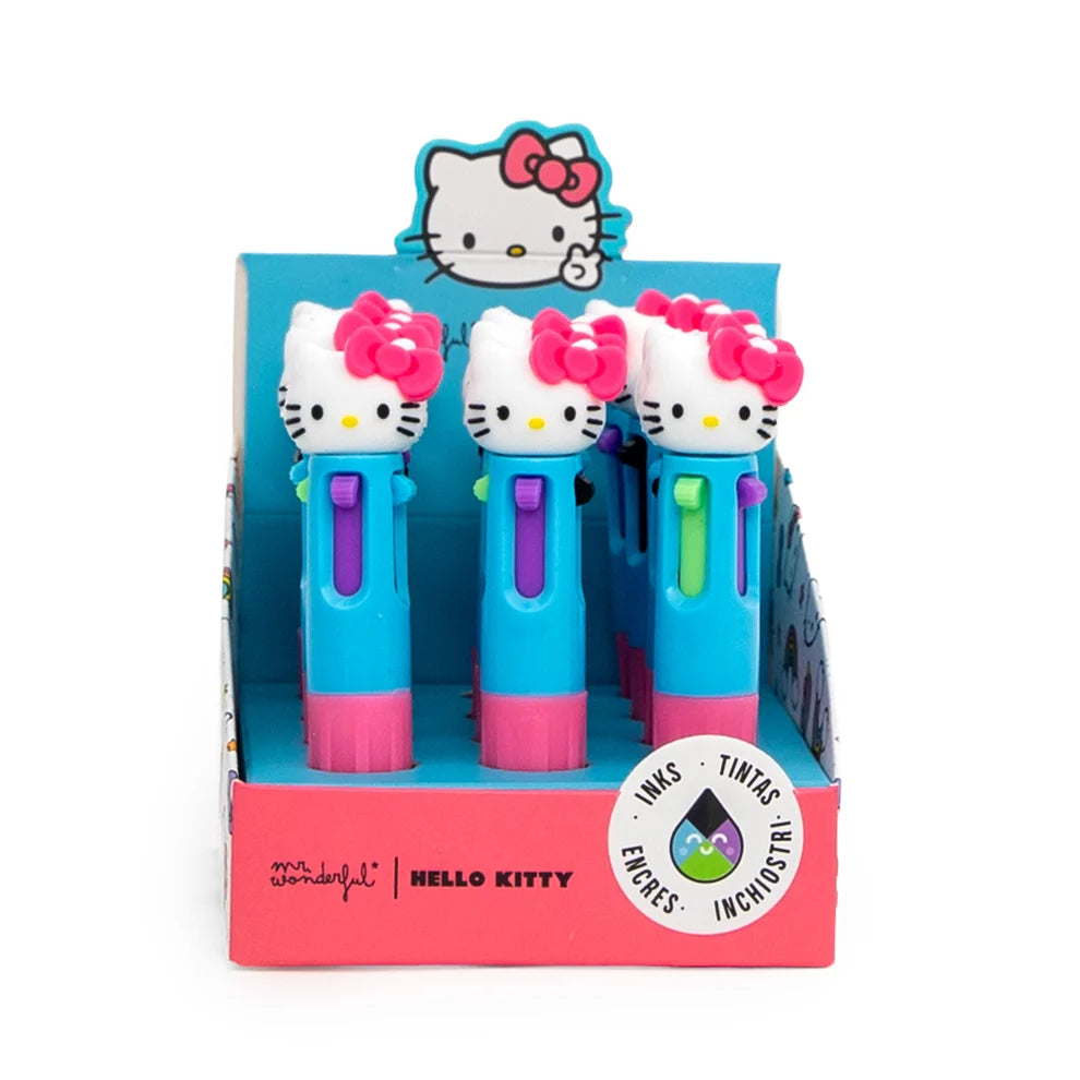 Mini stylo multicolore - Hello Kitty