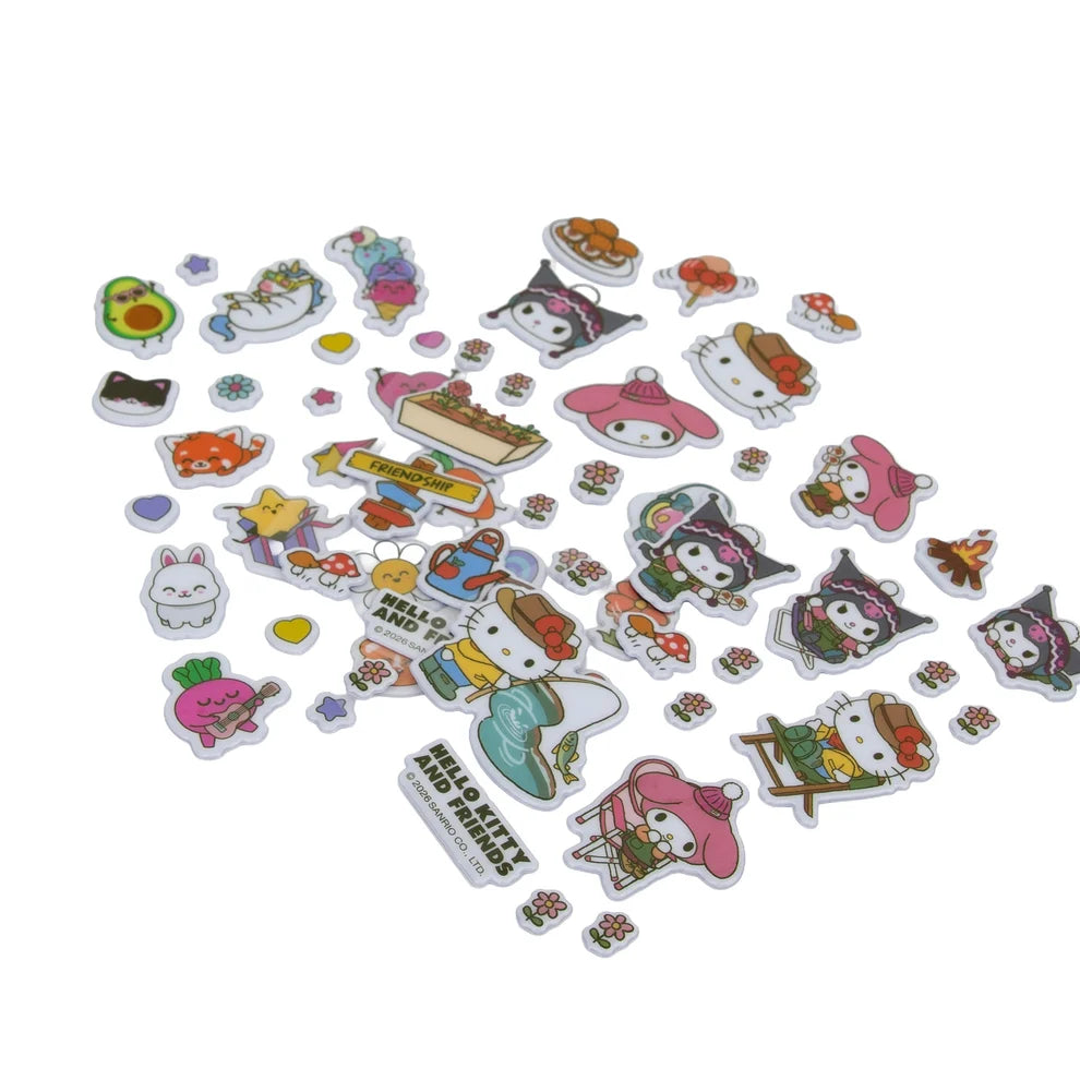 Autocollants Hello Kitty and Friends