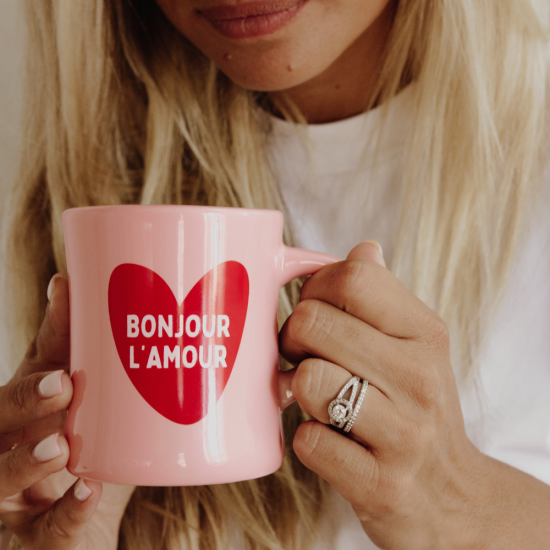 Mug céramique - Bonjour d'amour