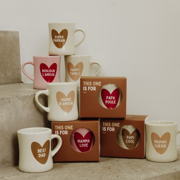Mug céramique - Papa poule