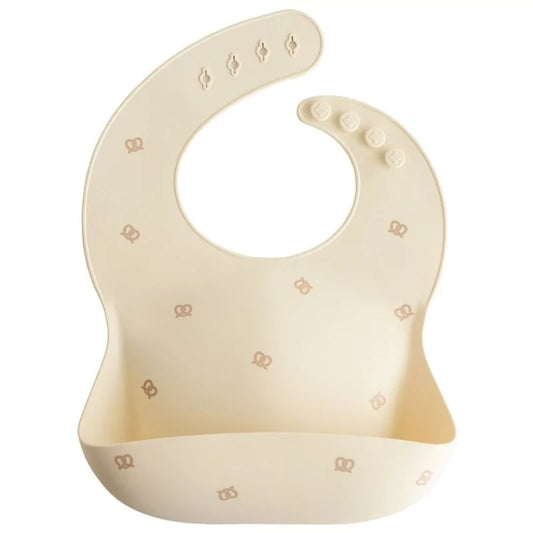 Bavoir en silicone - Bretzel