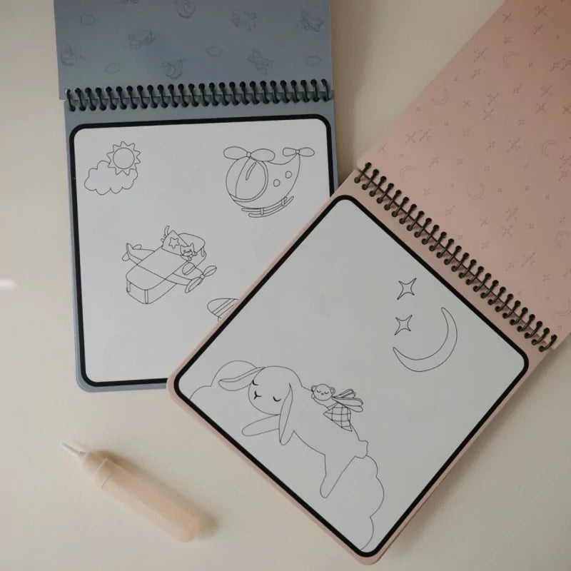 Carnet de peinture à l'eau