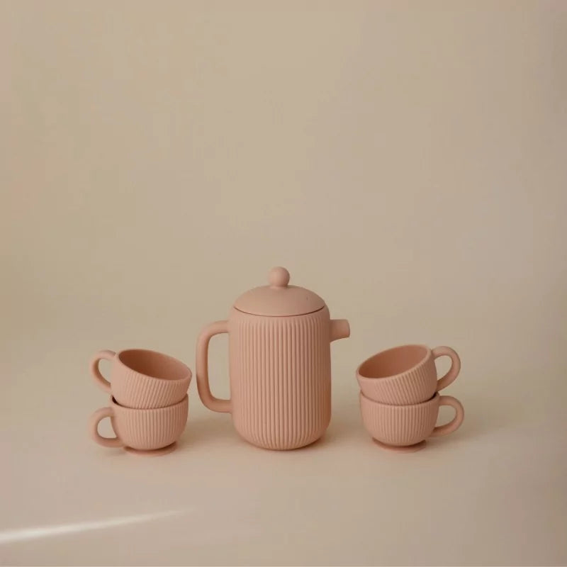 Service à Thé en Silicone - Blush
