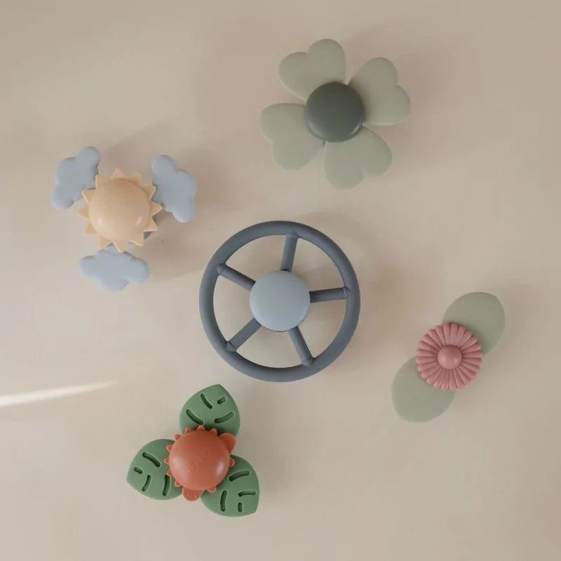 Jouet rotatif à ventouse - Wheel