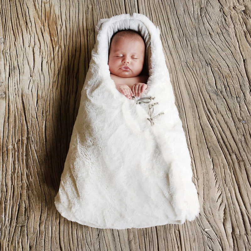 NID D'ANGE TEDDY SOFT SNOW FLEECE