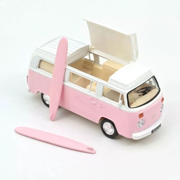 VW Combi T2b Camper Van 1973 Rose Jet-car 1/43 - NOREV